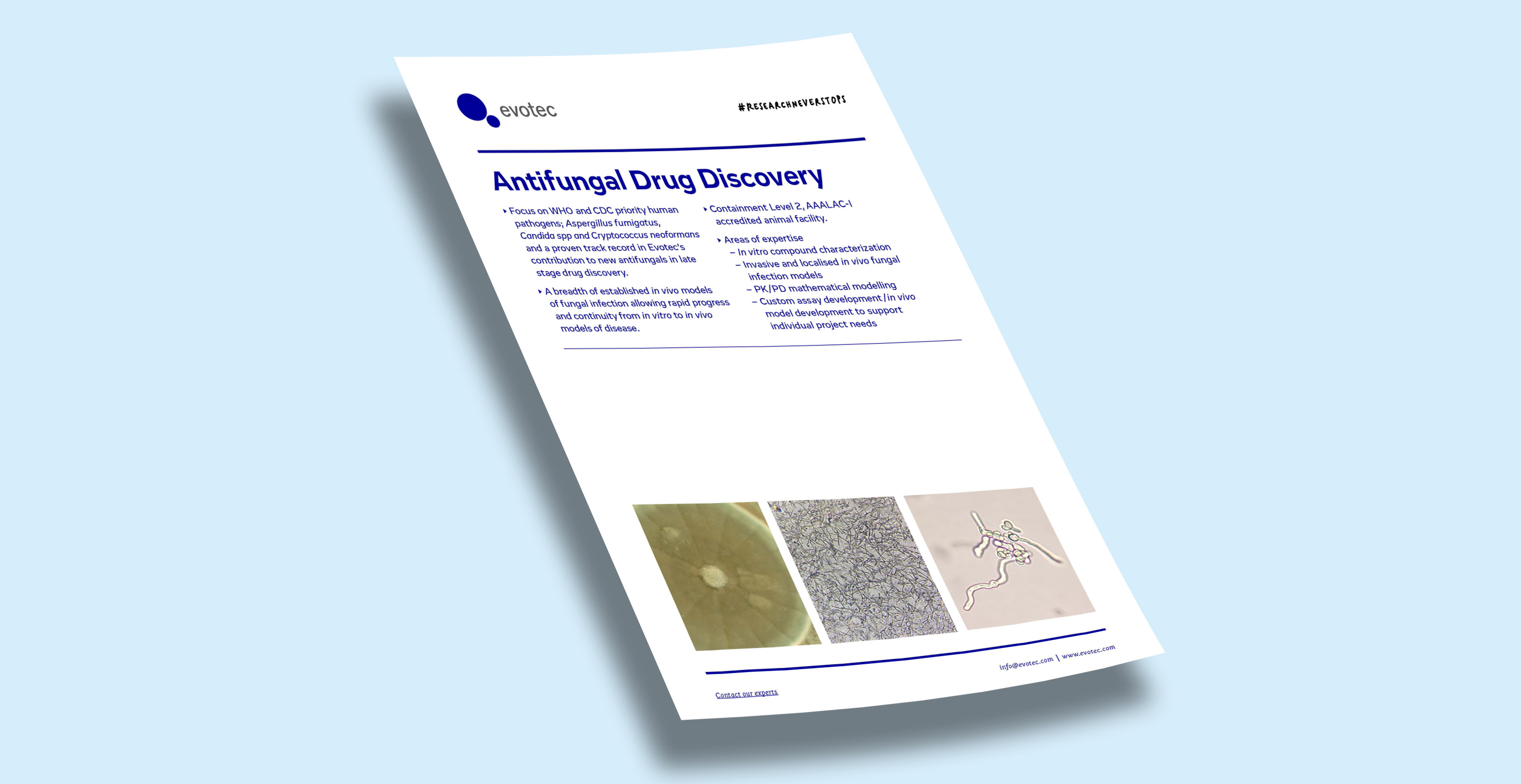 Antifungal Drug Discovery Fact Sheet